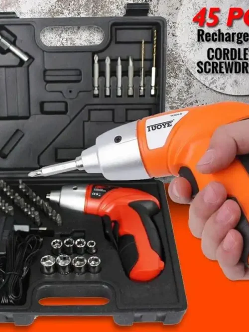 45PCS product product product product product CORDLESS SCREWDRIVER 45PCS