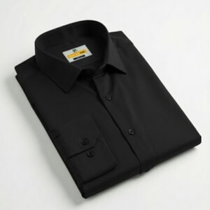 Ironless Micro-Spandex Shirt (Black)